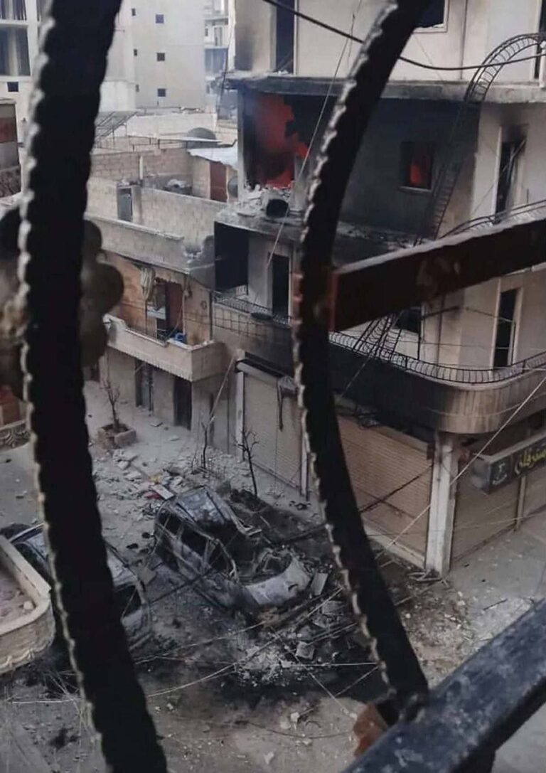 توثيق: قصف عنيف يستهدف الأحياء الكردية في حلب… والسلطة المؤقتة تنشر خرائط لمواقع الاستهداف Sheikh-Maqsoud-and-Ashrafieh