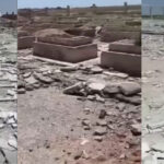فيديو حديث يوثق تخريب مقابر مقاتلي “قسد” في مدينة الرقة وسط اتهامات بانتهاك حرمة الموتى والقانون الدولي الإنساني
