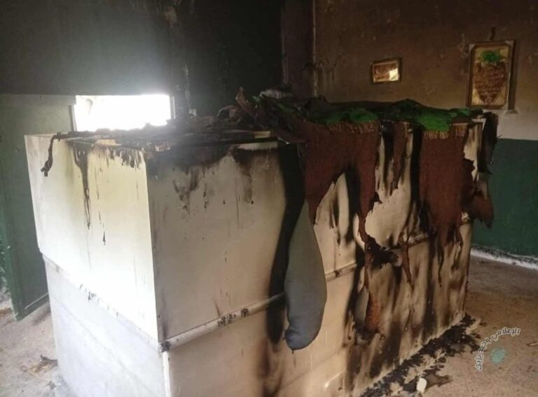 Burning of Alawite Religious Shrines in Rural Tartous Burning of Alawite Religious Shrines in Rural Tartous