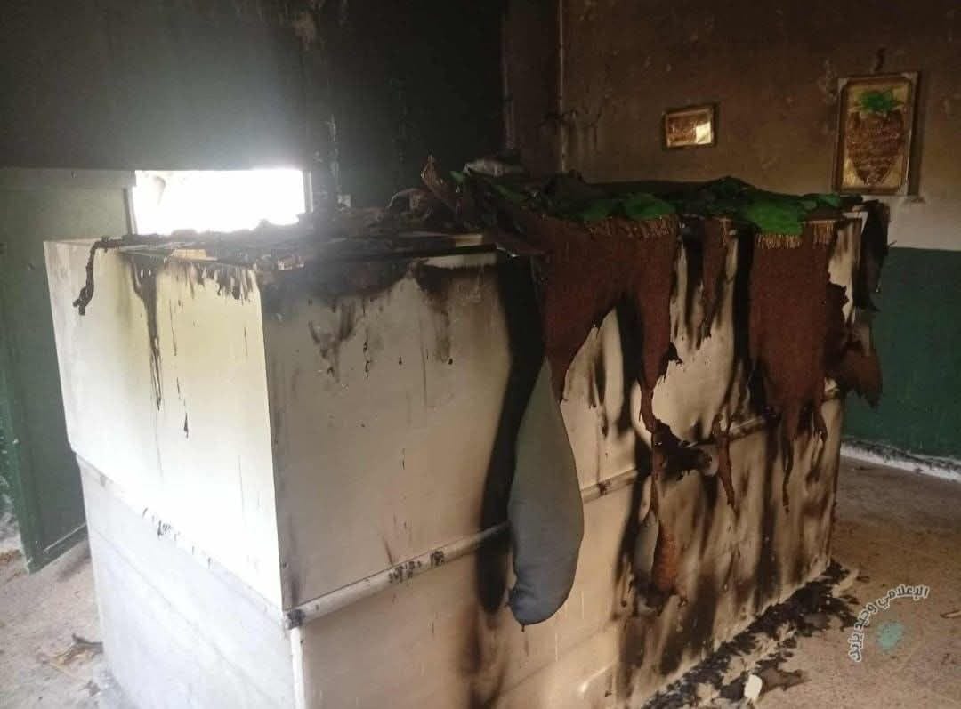 Burning of Alawite Religious Shrines in Rural Tartous