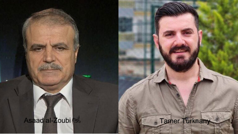 Calls by figures supportive of the transitional authority to kill prisoners of war in the Sheikh Maqsoud and Ashrafieh neighborhoods Asaad-al-Zoubi-Tamer-Turkma